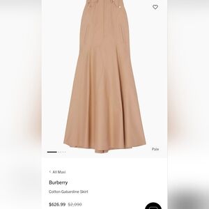 Burberry skirt
